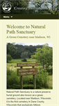 Mobile Screenshot of naturalpathsanctuary.org